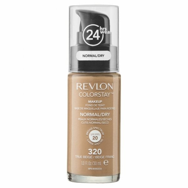 Revlon Revlon Colorstay Normal/Dry Skin Foundation 30ml - 320 True Beige - Health & Beauty > Personal Care > Cosmetics > Makeup > Face Makeup > Foundations & Concealers Cosmetics