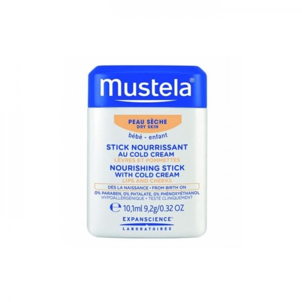 Mustela Mustela Nourishing Stick With Cold Cream Dry Skin 10ml -