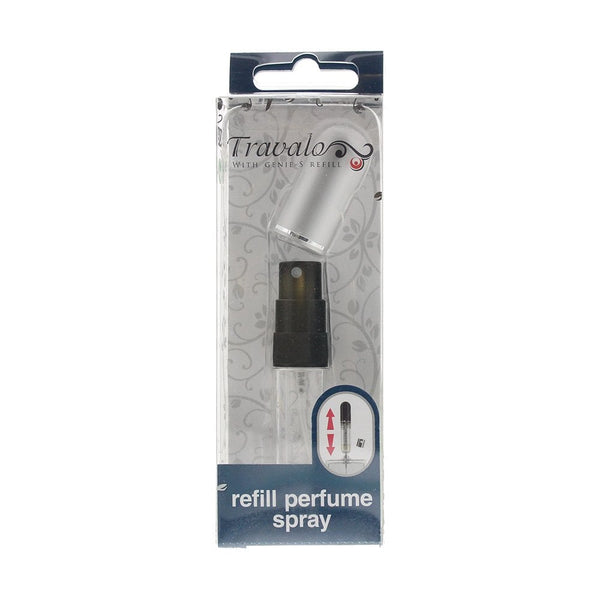 Travalo Travalo Pure Essentials Refillable Perfume Spray Bottle 5ml - Silver - Health & Beauty > Personal Care > Cosmetics > Perfumes & Colognes > Body Mists .