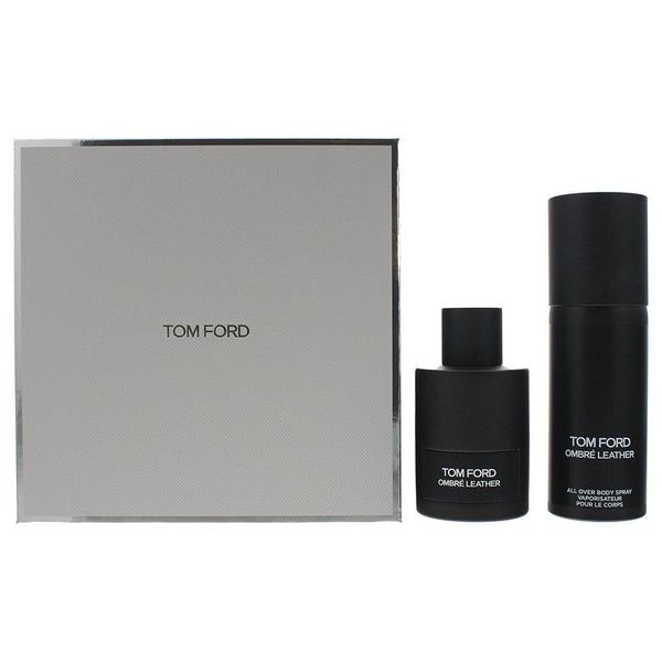 Tom Ford Tom Ford Ombre Leather Gift Set 100ml EDP Spray + Body Spray 150ml -