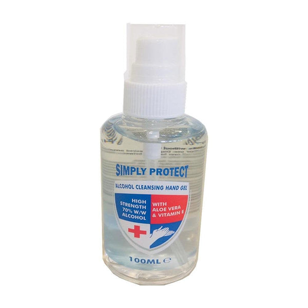 Simply Protect Simply Protect Alcohol Cleansing Hand Gel 100ml - Health & Beauty > Personal Care > Cosmetics > Bath & Body > Hand Sanitizers & Wipes .