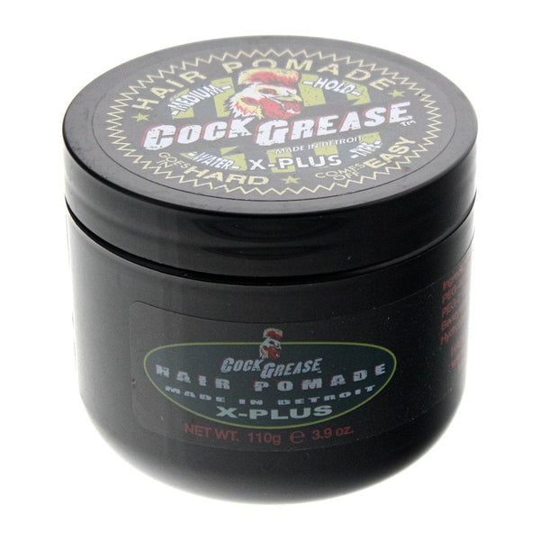 Cock Grease Cock Grease Medium Hold X Plus Hair Pomade 110G - Health & Beauty > Personal Care > Hair Care > Hair Styling Products Haircare