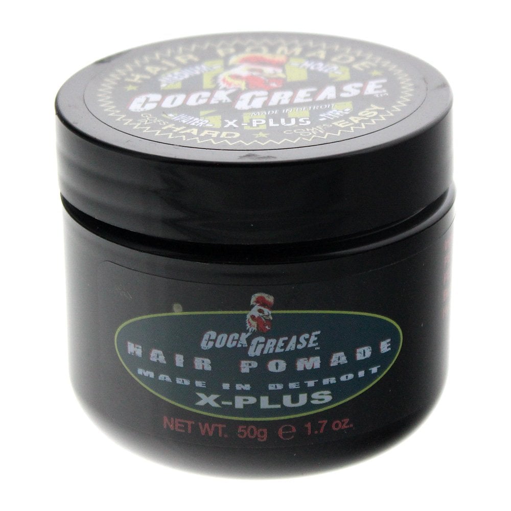 Cock Grease Cock Grease Water Type X-Plus Hair Pomade 50G - Medium Hold - Health & Beauty > Personal Care > Hair Care > Hair Styling Products Haircare