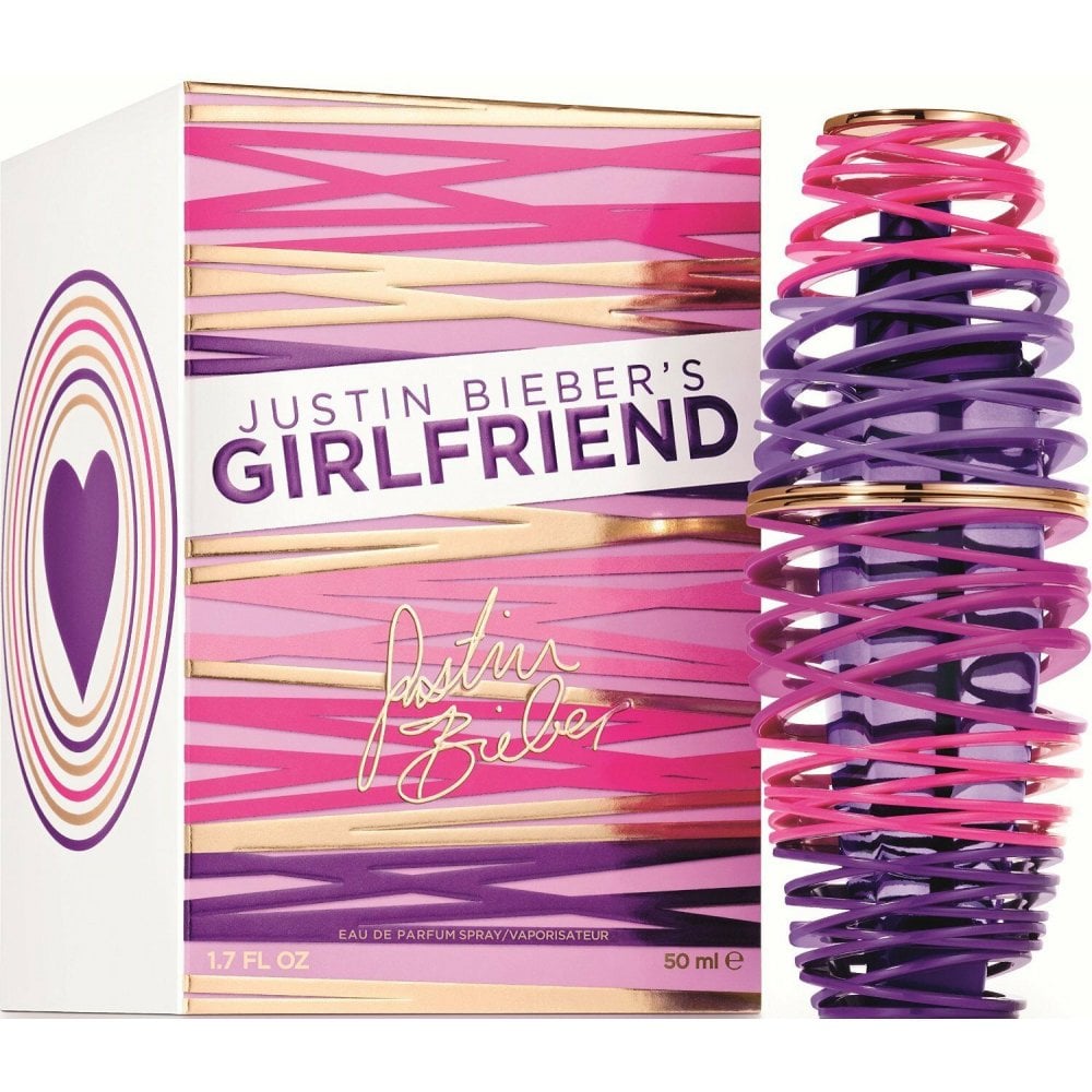 Justin Bieber Justin Bieber Girlfriend 50ml EDP Spray - Health & Beauty > Personal Care > Cosmetics > Perfumes & Colognes > Eaux de Parfum
