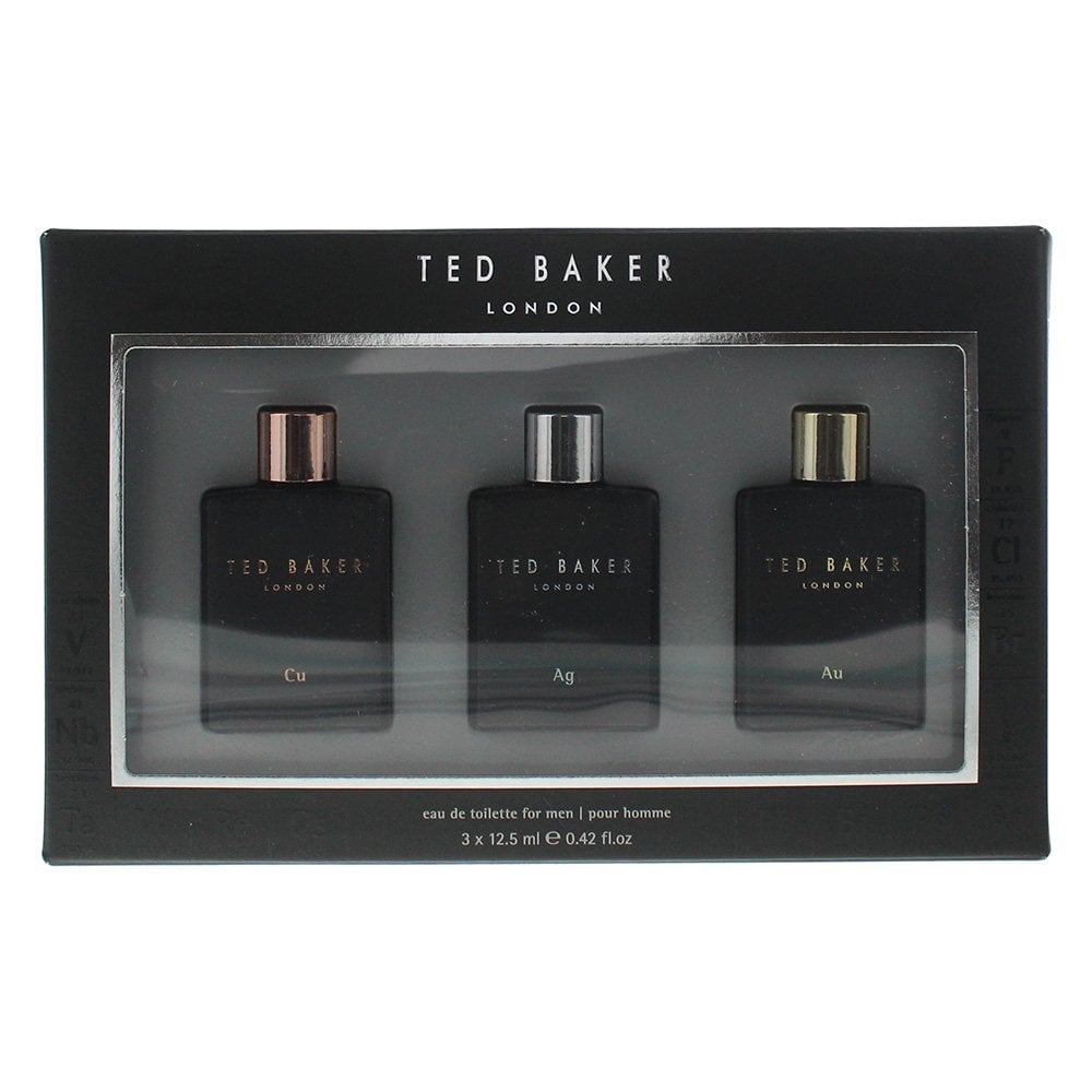 Ted Baker Ted Baker Gift Set Cu 12.5ml EDT + Ag 12.5ml EDT + Au 12.5ml - Health & Beauty > Personal Care > Cosmetics > Perfumes & Colognes > Eaux de Parfum EDT