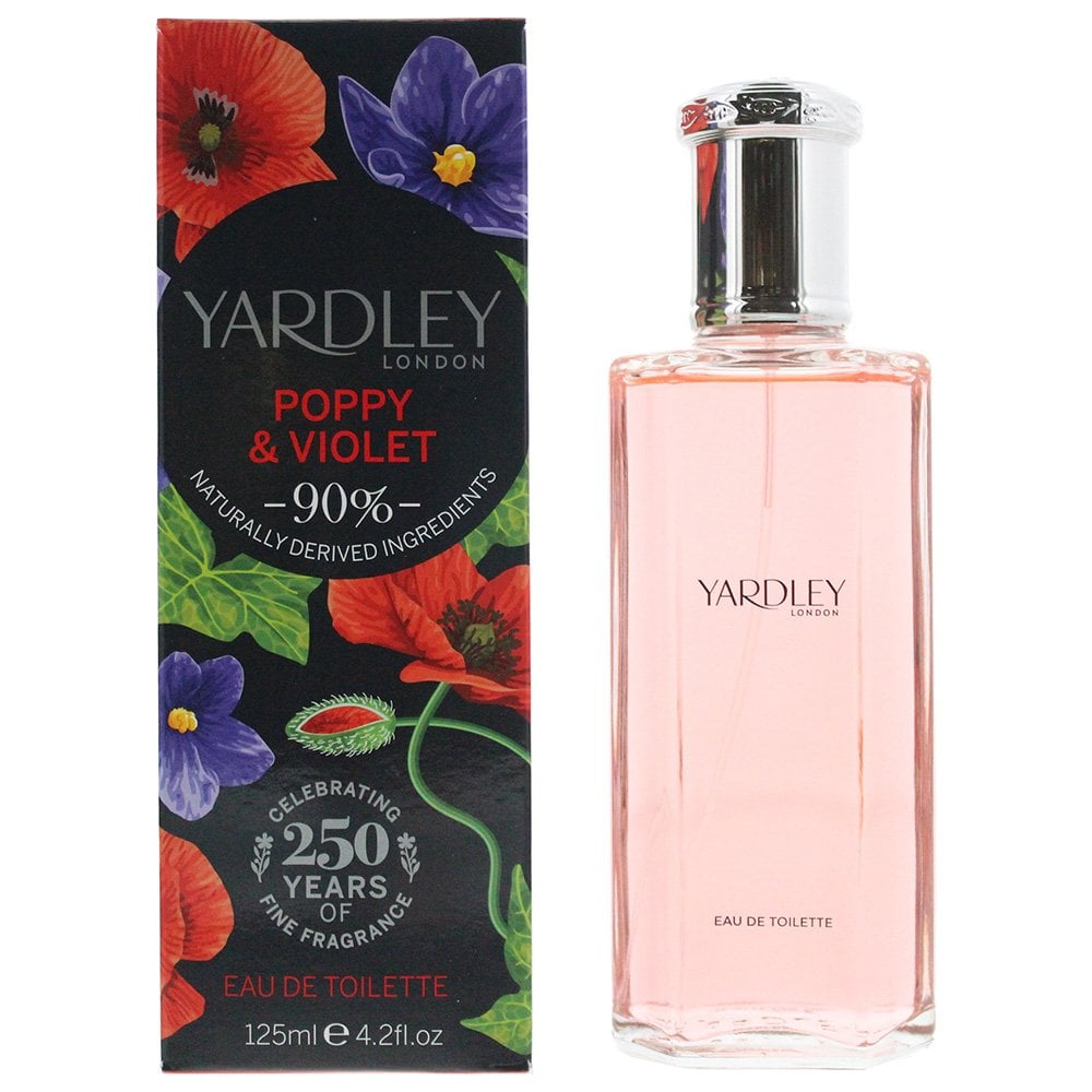 Yardley Yardley Poppy And Violet 125ml EDT Spray - Health & Beauty > Personal Care > Cosmetics > Perfumes & Colognes > Eaux De Toilette EDT