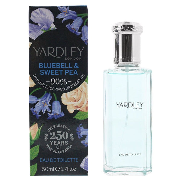 Yardley Yardley Bluebell And Sweetpea 50ml EDT Spray -
