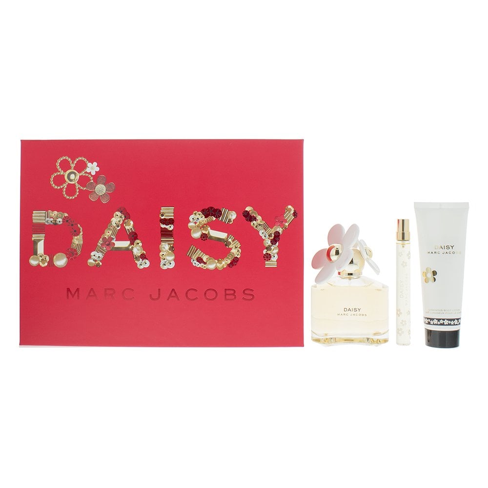 Marc Jacobs Marc Jacobs Daisy Gift Set 100ml EDT Spray + 10ml EDT + 75Ml Body Lotion - Health & Beauty > Personal Care > Cosmetics > Perfumes & Colognes EDT+