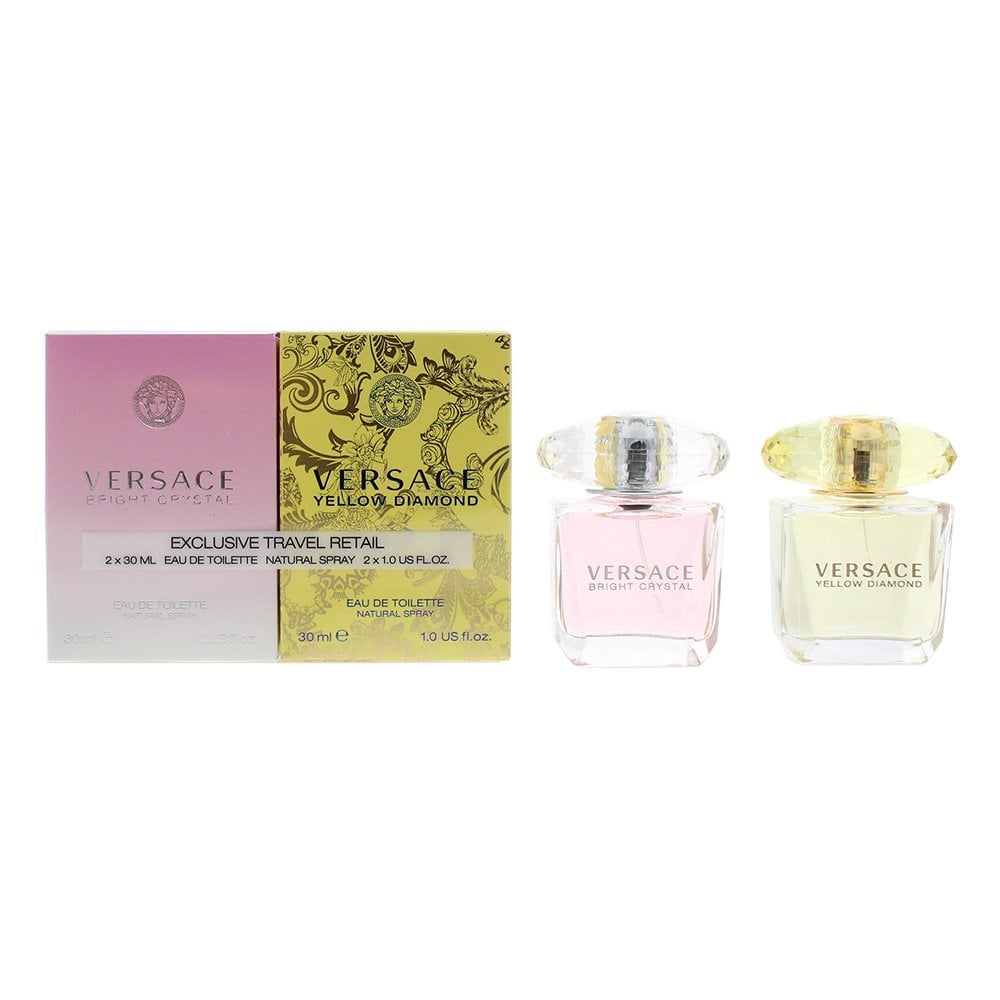 Versace Versace Bright Crystal 30ml EDT Spray & Yellow Diamond 30ml EDT Spray - Health & Beauty > Personal Care > Cosmetics > Perfumes & Colognes EDT