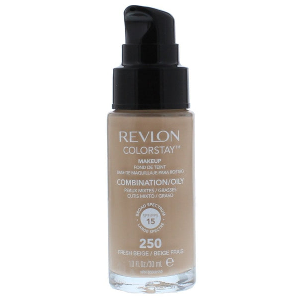 Revlon Revlon Colorstay Makeup Combination/Oily Skin SPF15 Foundation 30ml - 250 Fresh Beige - Health & Beauty > Personal Care > Cosmetics > Makeup > Face Makeup > Foundations & Concealers FOUNDATION