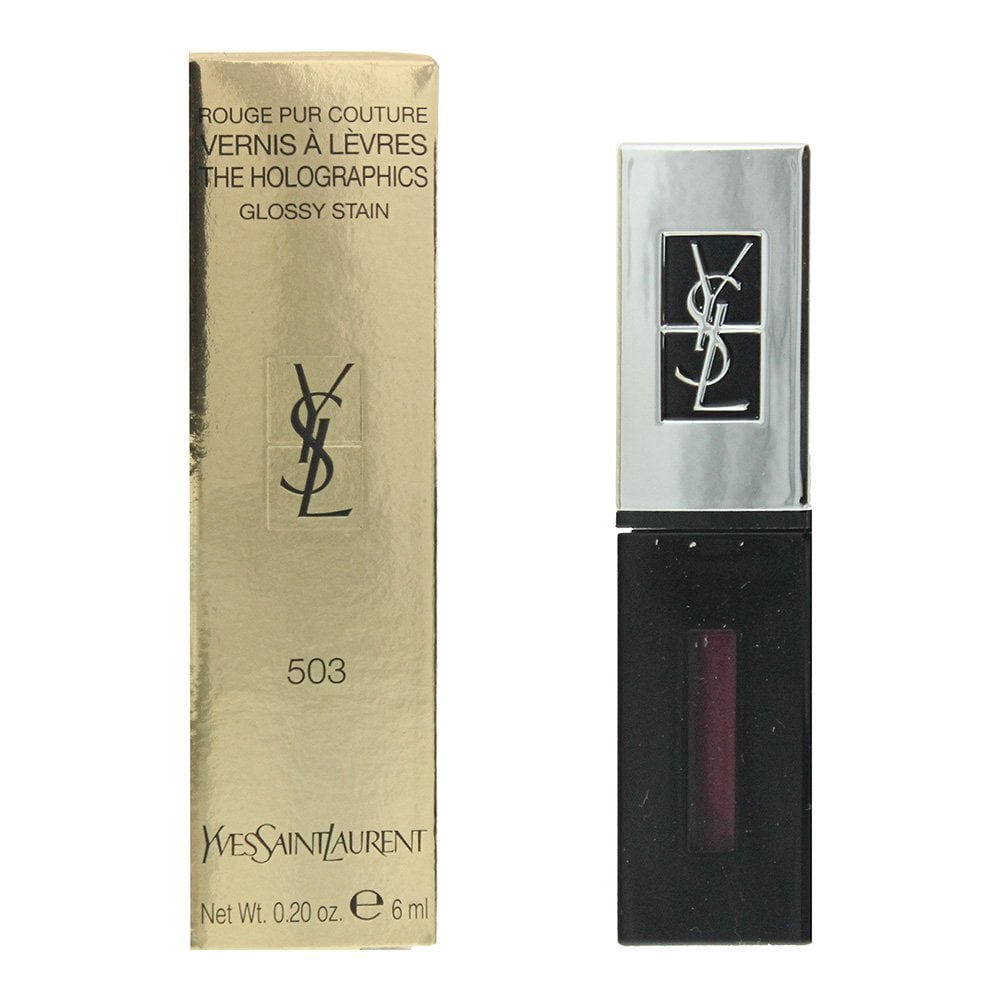 Yves Saint Laurent Ysl Holographics Purple Glossy Lip Stain - 503 Neon Prune - Health & Beauty > Personal Care > Cosmetics > Makeup > Lip Makeup > Lipsticks Lipstick