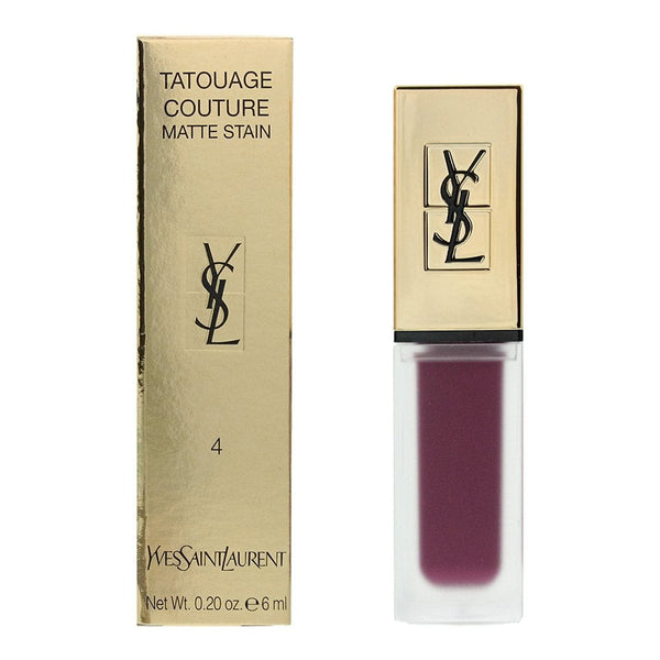 Yves Saint Laurent Ysl Tatouage Couture Liquid Lipstick 6ml - 4 Purple Identity - Health & Beauty > Personal Care > Cosmetics > Makeup > Lip Makeup > Lipsticks Lip Stain