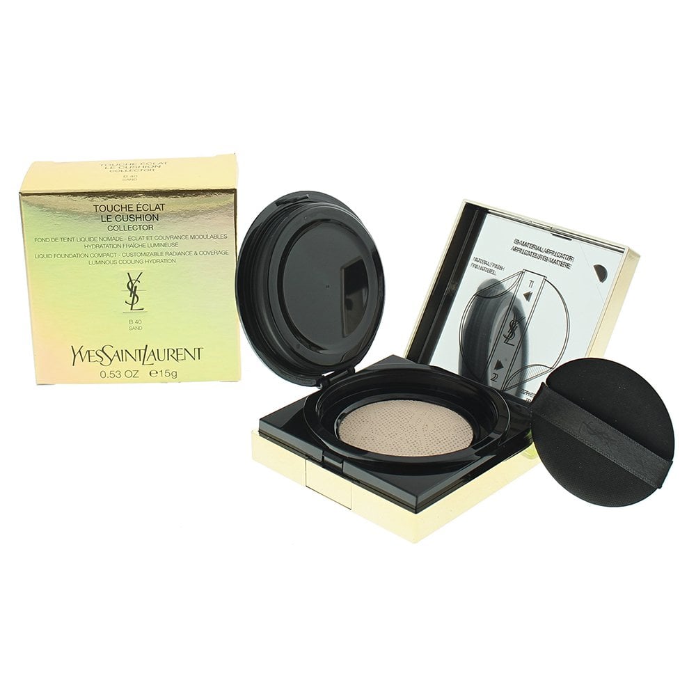 YSL YSL Touche Eclat Le Cushion Foundation Monogram Edition - B40 -
