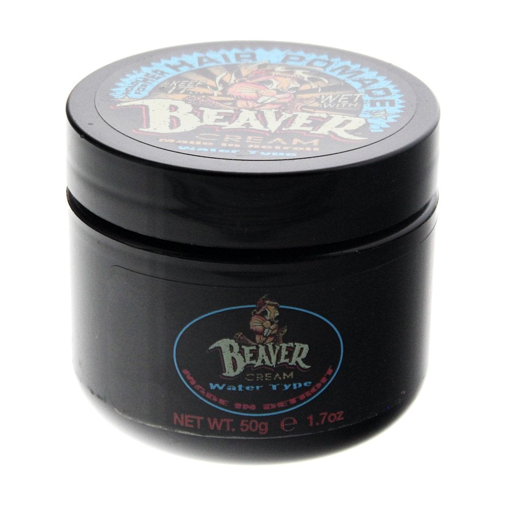 Cock Grease Cock Grease Beaver Cream Water Type Hair Pomade 50G - Health & Beauty > Personal Care > Hair Care > Hair Styling Products Haircare