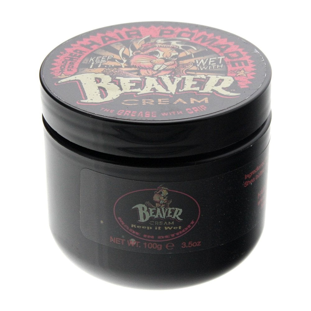 Cock Grease Cock Grease Beaver Cream Keep It Wet Hair Pomade 100G - Health & Beauty > Personal Care > Hair Care > Hair Styling Products Haircare