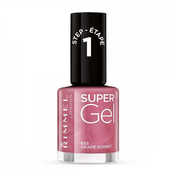 Rimmel London Rimmel London Supergel Kate Nail Lacquer - 023 Grape Sorbet - Health & Beauty > Personal Care > Cosmetics > Nail Care > Nail Polishes LACQUER