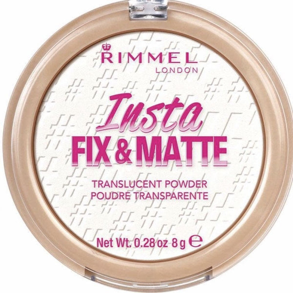 RIMMEL LONDON Rimmel Insta Fix And Matte Powder - 001 Translucent -