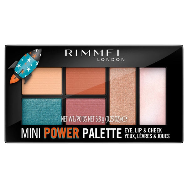Rimmel London Rimmel Eye Lip Cheek Mini Power Palette - 004 Pioneer - Health & Beauty > Personal Care > Cosmetics > Makeup > Eye Makeup > Eye Shadows PALETTE
