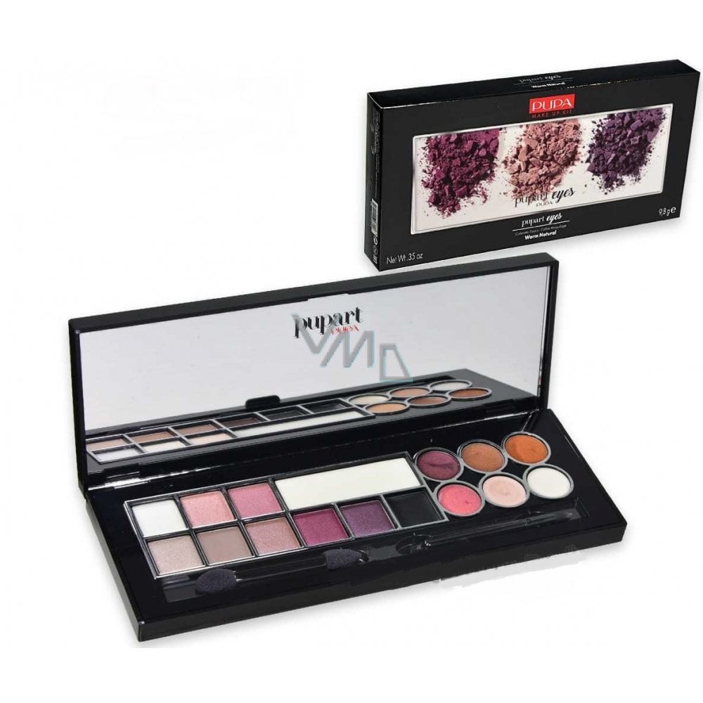 Pupa Pupa Pupart With Shiny Makeup Eye Makeup Cartridge - 023 Rock Soul -