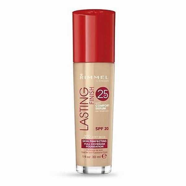 Rimmel Rimmel Lasting Finish 25H Foundation With Comfort Serum - 200 Soft Beige -