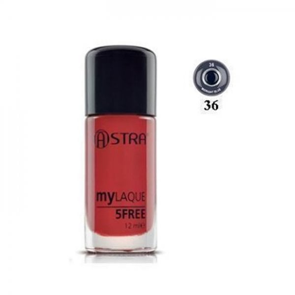Astra Astra My Laque 5 Free Nail Polish 12ml - 36 Midnight Blue -