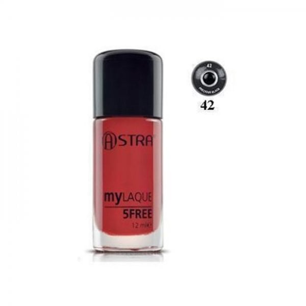 Astra Astra My Laque 5 Free Nail Polish 12ml - 42 Precious Black -