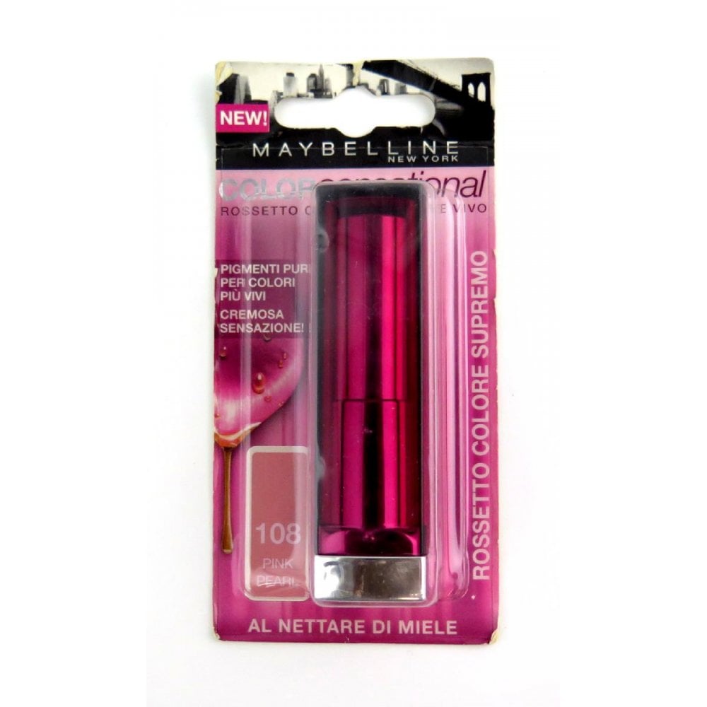 Maybelline Maybelline Color Sensational Shine Lipstick - 190 Brilliant Cherry -