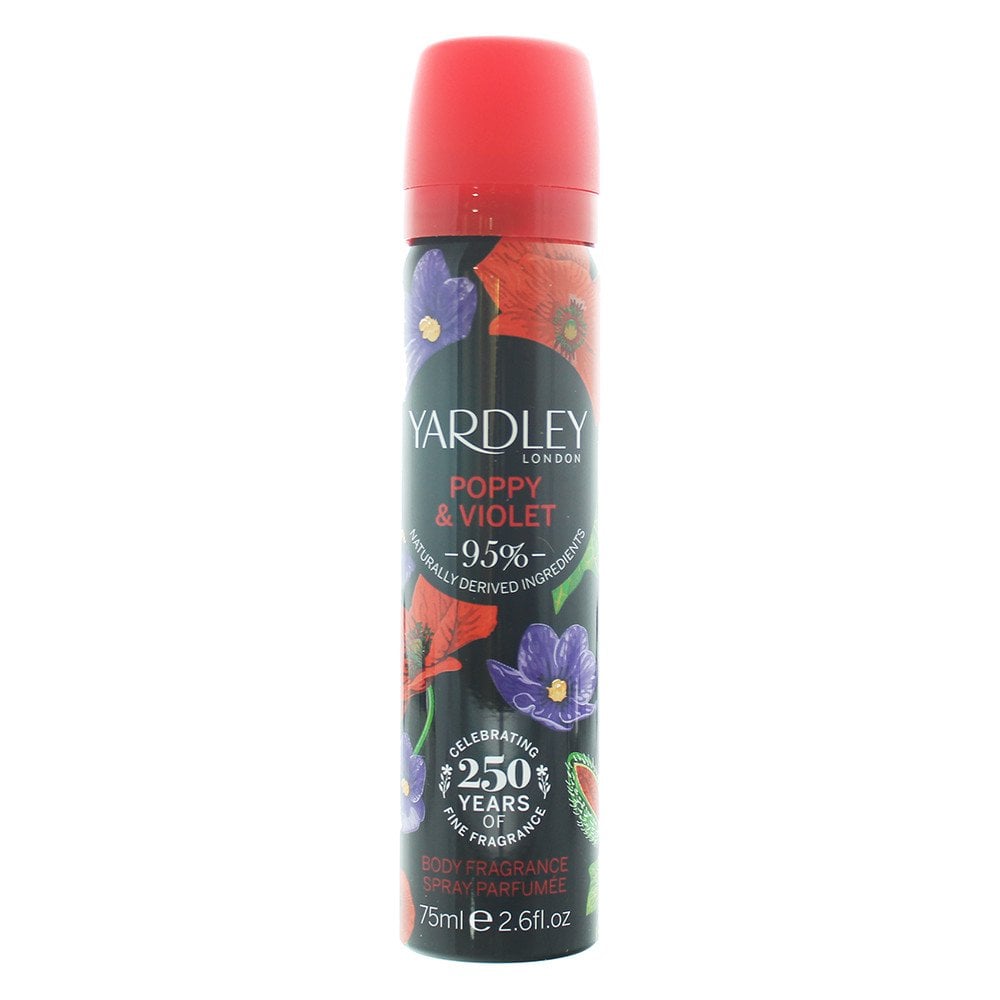 Yardley Yardley Poppy And Violet Deodorant Spray 75ml -