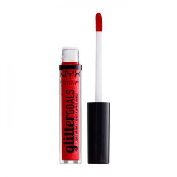 Nyx NYX Glitter Goals Liquid Lipstick - Cherry Quartz 3ml -