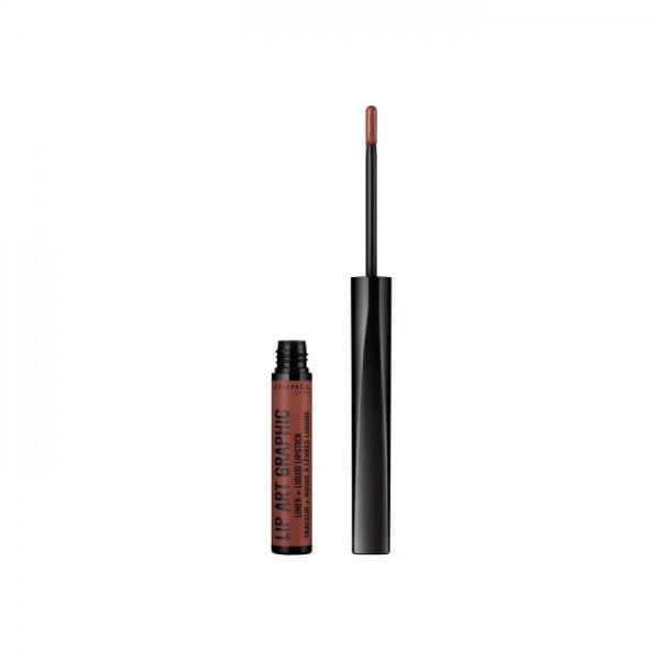 Rimmel London Rimmel London Lip Art Graphic Liner&Liquid Lipstick - 760 Brown Sugar - Health & Beauty > Personal Care > Cosmetics > Makeup > Lip Makeup > Lipsticks Lipstick