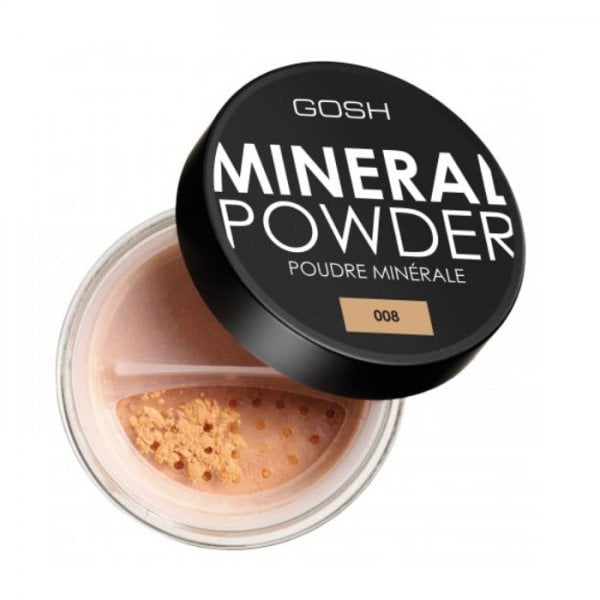 Gosh Gosh Mineral Powder 8g - 008 Tan - Health & Beauty > Personal Care > Cosmetics > Makeup > Face Makeup > Face Powder POWDER