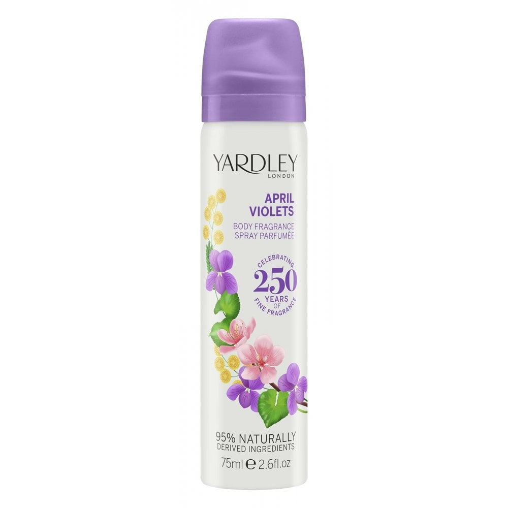 Yardley Yardley April Violets 75ml Body Spray - Health & Beauty > Personal Care > Deodorants & Anti-Perspirant > Deodorants Body Spray
