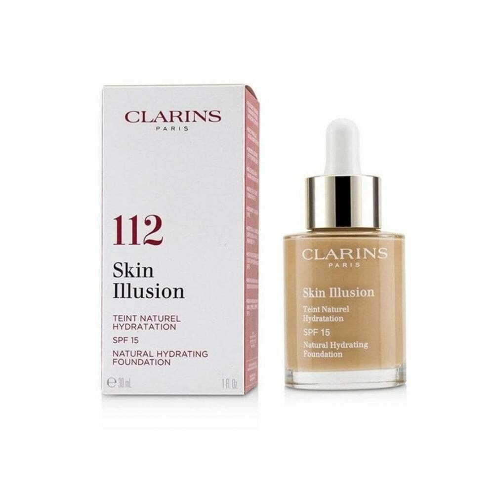 Clarins Skin Illusion Natural Radiance Foundation SPF10 30ml - 112 Amber