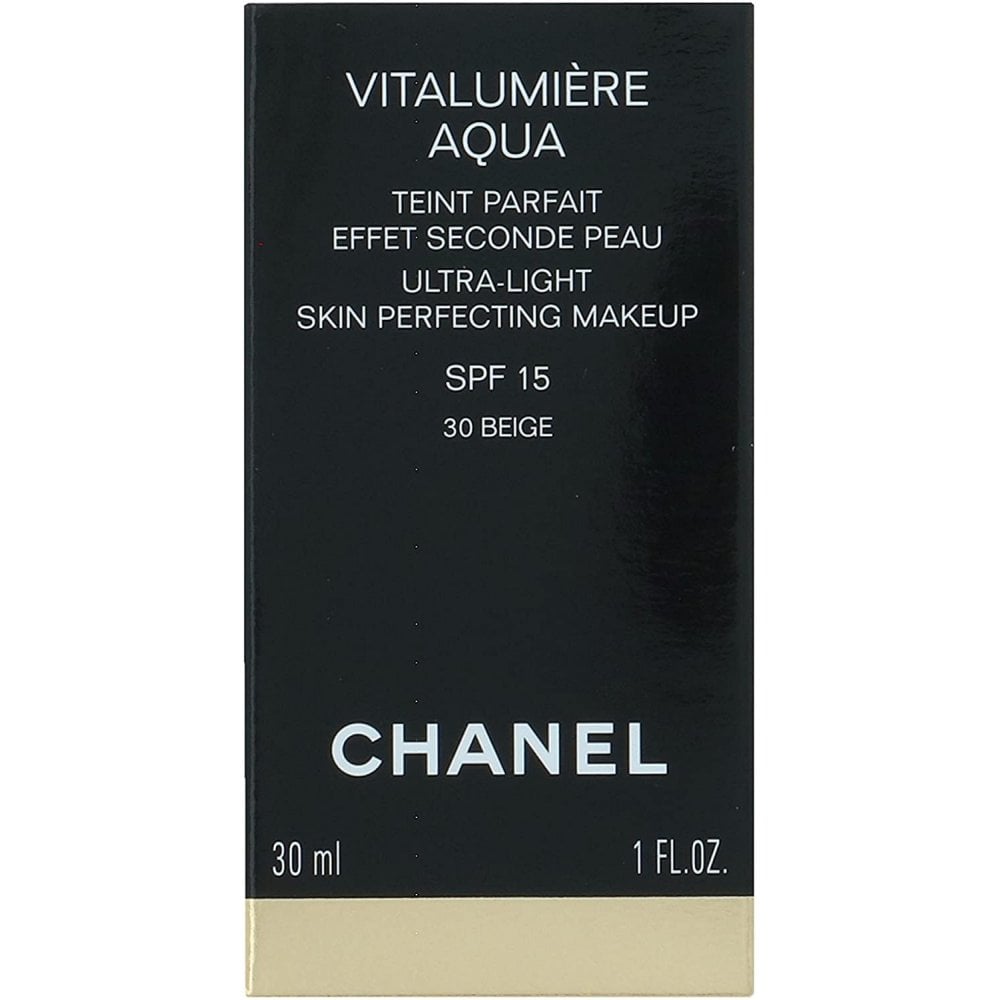 Chanel Vitalumiere Aqua Ultra Light SPF15 Foundation - 30 Beige