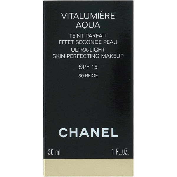 Chanel Vitalumiere Aqua Ultra Light SPF15 Foundation - 30 Beige