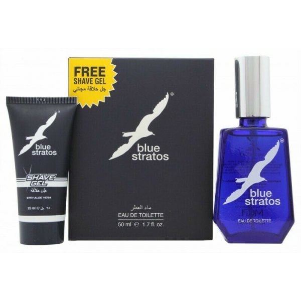 Blue Stratos Blue Stratos Gift Set 50ml EDT + 25Ml Shave Gel - Health & Beauty > Personal Care > Cosmetics > Bath & Body Gift Sets