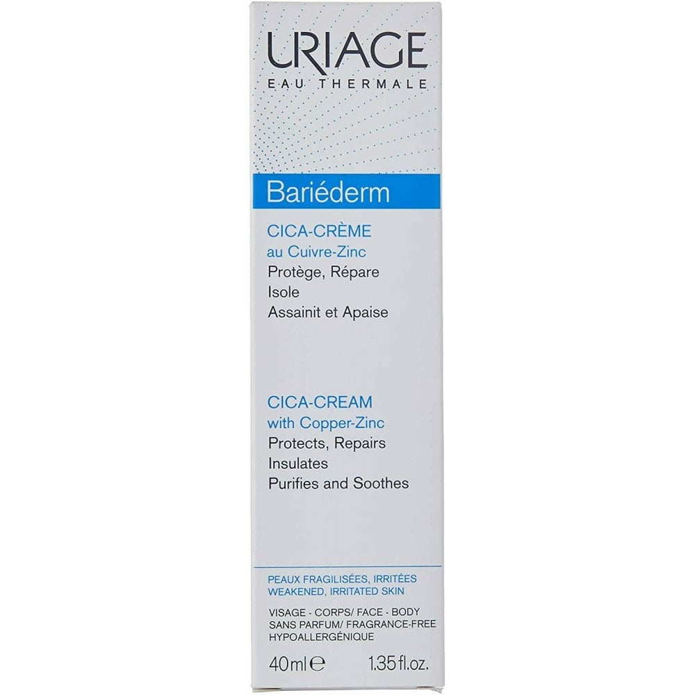 Uriage Uriage Bariederm Cica Repairing Cream 40ml With Cu-Zn -