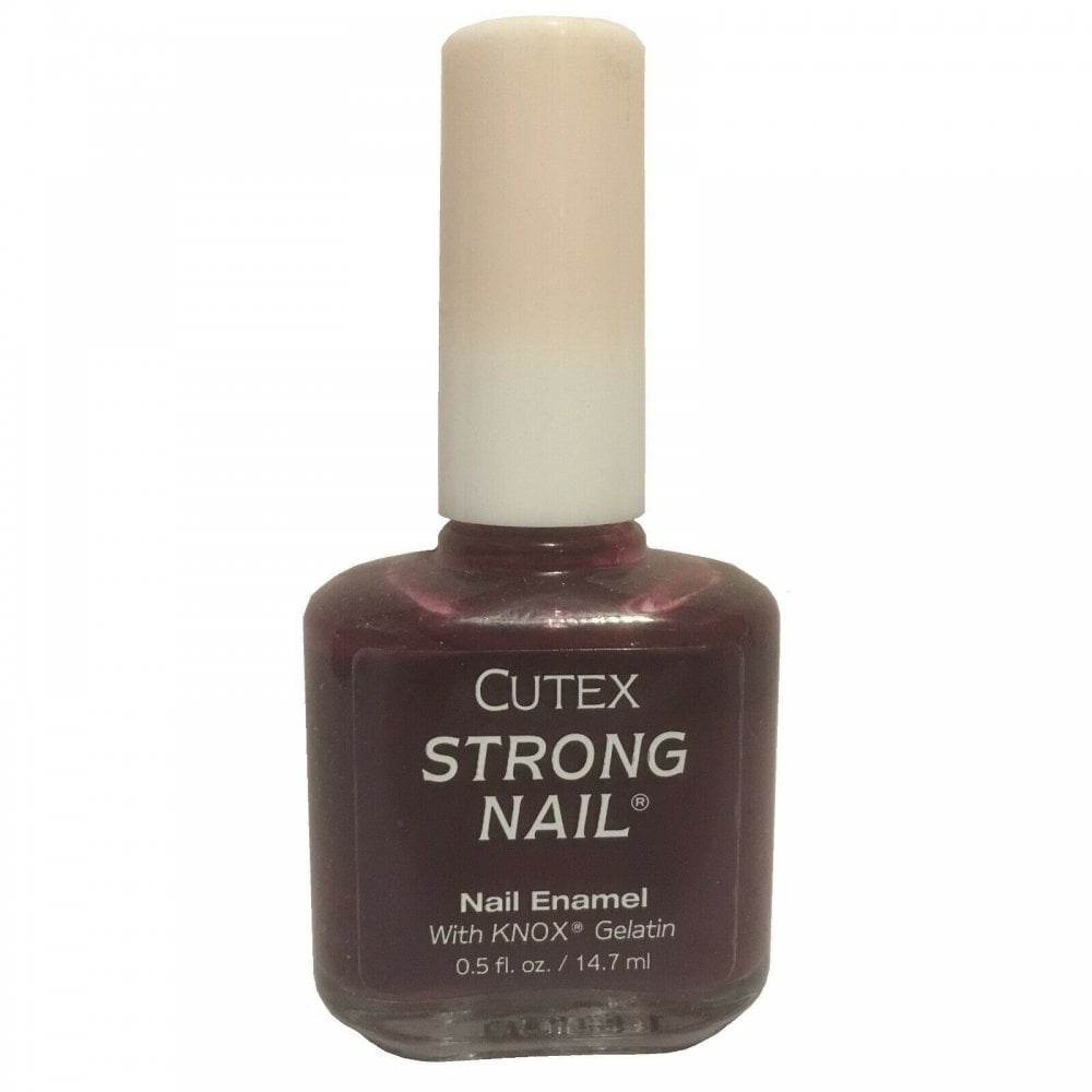 Cutex Cutex Nail Enamel Eggplant 14.7ml Strong Nail - Health & Beauty > Personal Care > Cosmetics > Nail Care > Nail Polishes