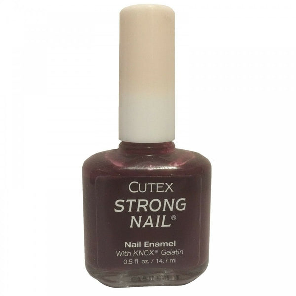 Cutex Cutex Nail Enamel Eggplant 14.7ml Strong Nail - Health & Beauty > Personal Care > Cosmetics > Nail Care > Nail Polishes