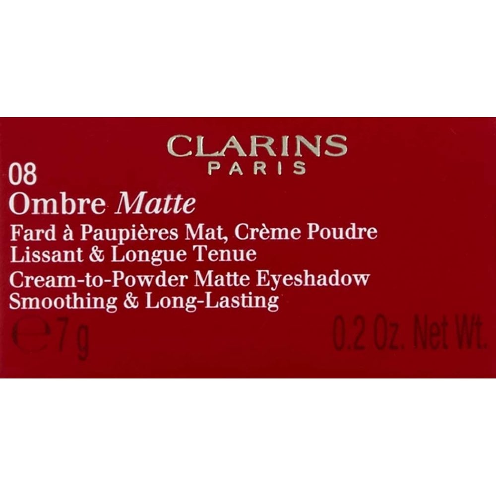 Clarins Ombre Matte Eyeshadow - 08 Heather