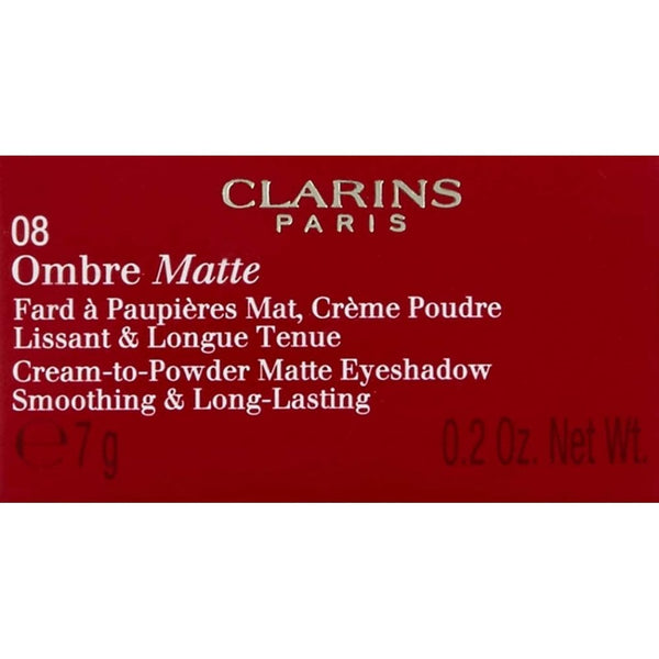 Clarins Ombre Matte Eyeshadow - 08 Heather