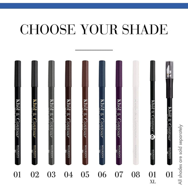 Bourjois Bourjois 2-In-1 Khol And Contour Eyeliner And Eye Pencil - 004 Brun-Dependante - Health & Beauty > Personal Care > Cosmetics > Makeup > Eye Makeup > Eyeliner Eyeliner