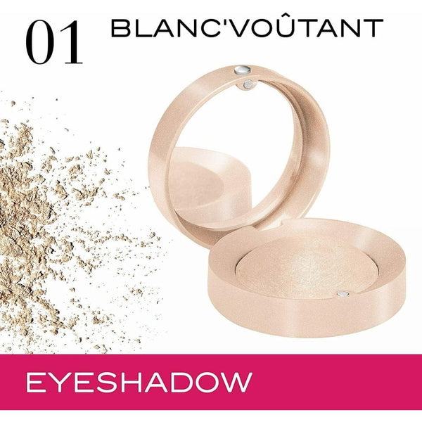 Bourjois Bourjois Little Round Pot Mono Eyeshadow - 1 Blanc`Voutant - Health & Beauty > Personal Care > Cosmetics > Makeup > Eye Makeup > Eye Shadows EYESHADOW