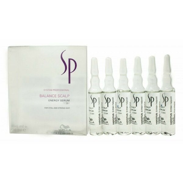 Wella Wella Sp Balance Scalp Energy Serumno3 Pack Of 6 6 X 6ml -