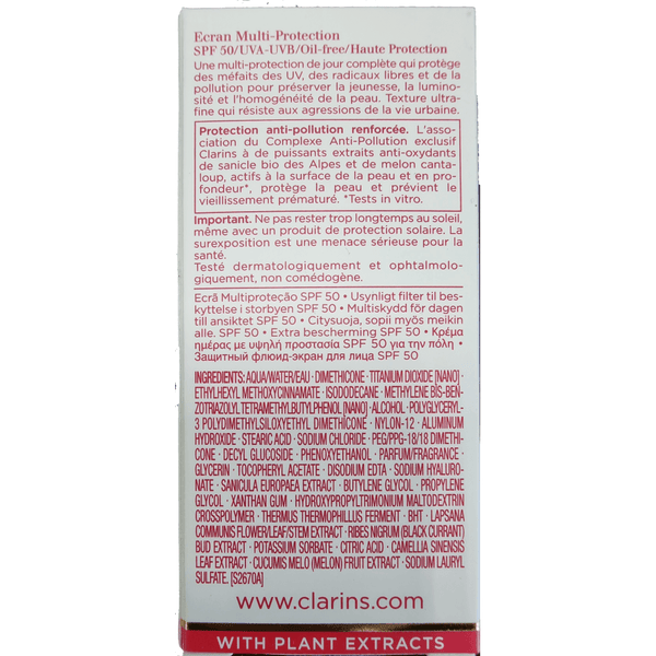 Clarins Uv Plus Hp Day Screen High Protection SPF50 30ml