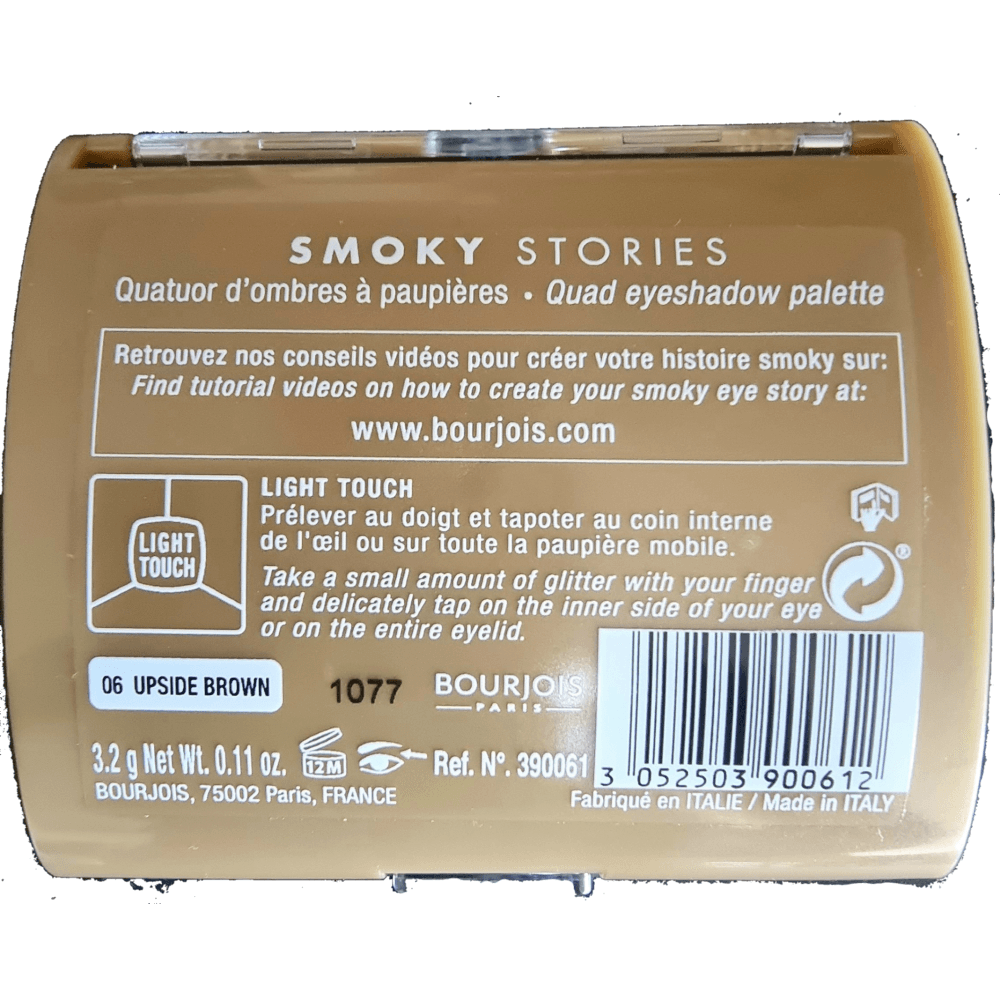 Bourjois Palette Smoky Stories - 06 Up Sidebrown