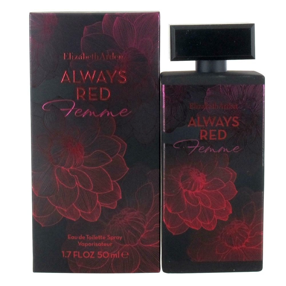 Elizabeth Arden Elizabeth Arden Always Red Femme 50ml EDT Spray - Health & Beauty > Personal Care > Cosmetics > Perfumes & Colognes > Eaux De Toilette