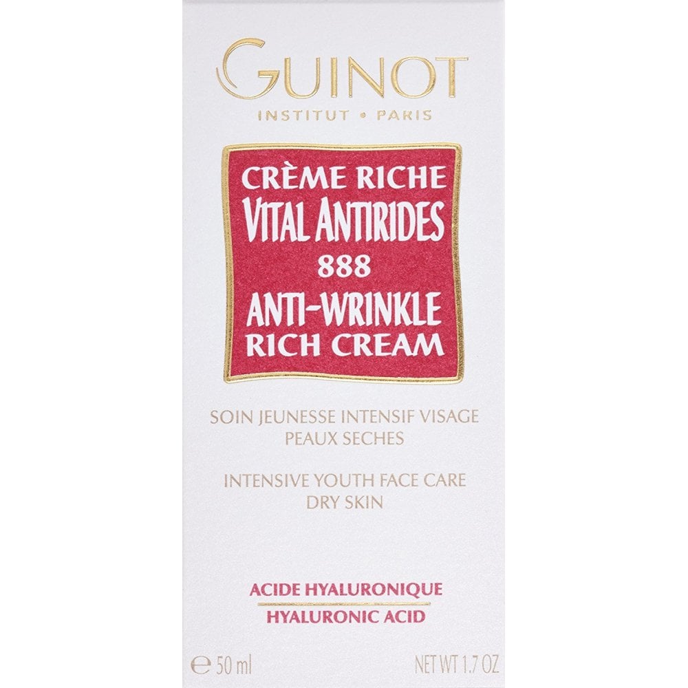 Guinot Guinot Creme 888 Vital Antirides Anti-Wrinkle Rich Cream 50ml - Health & Beauty > Personal Care > Cosmetics > Skin Care > Anti-Aging Skin Care Cream