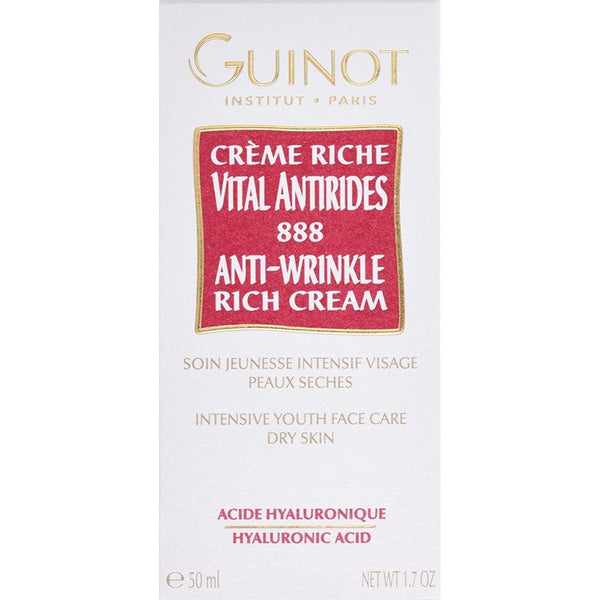 Guinot Guinot Creme 888 Vital Antirides Anti-Wrinkle Rich Cream 50ml - Health & Beauty > Personal Care > Cosmetics > Skin Care > Anti-Aging Skin Care Cream