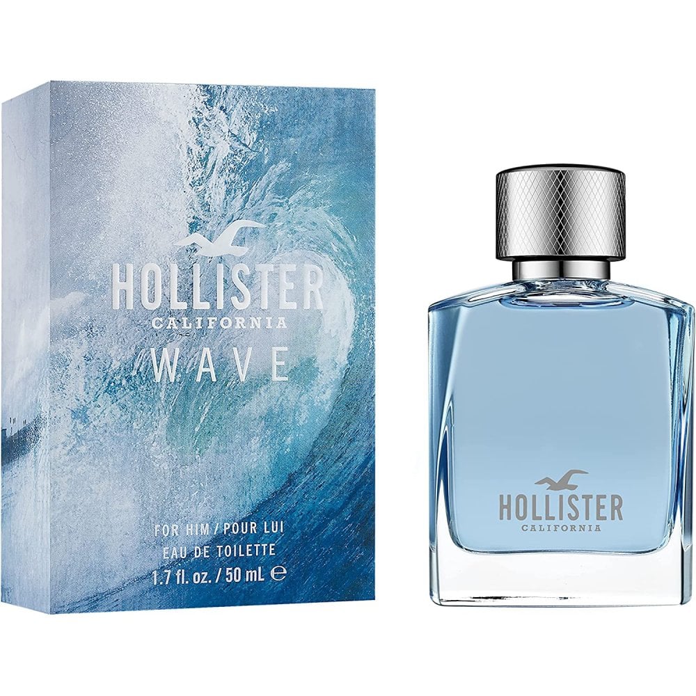 Hollister Hollister Wave For Him 50ml EDT Spray - Health & Beauty > Personal Care > Cosmetics > Perfumes & Colognes > Eaux De Toilette